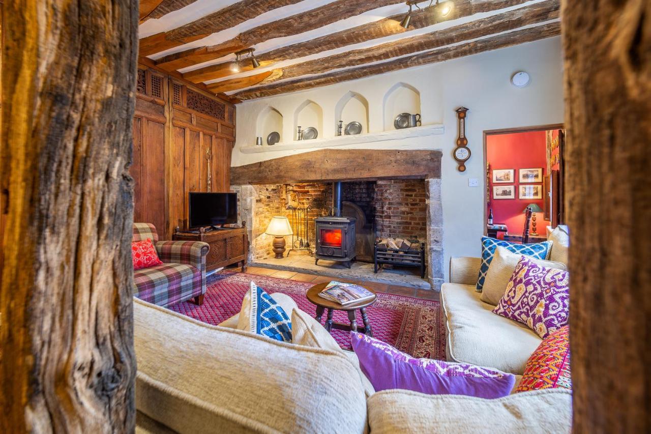 Extraordinary 15Th Century Timber Framed Cottage In Famous Medieval Village - The Tryst Lavenham Exterior photo