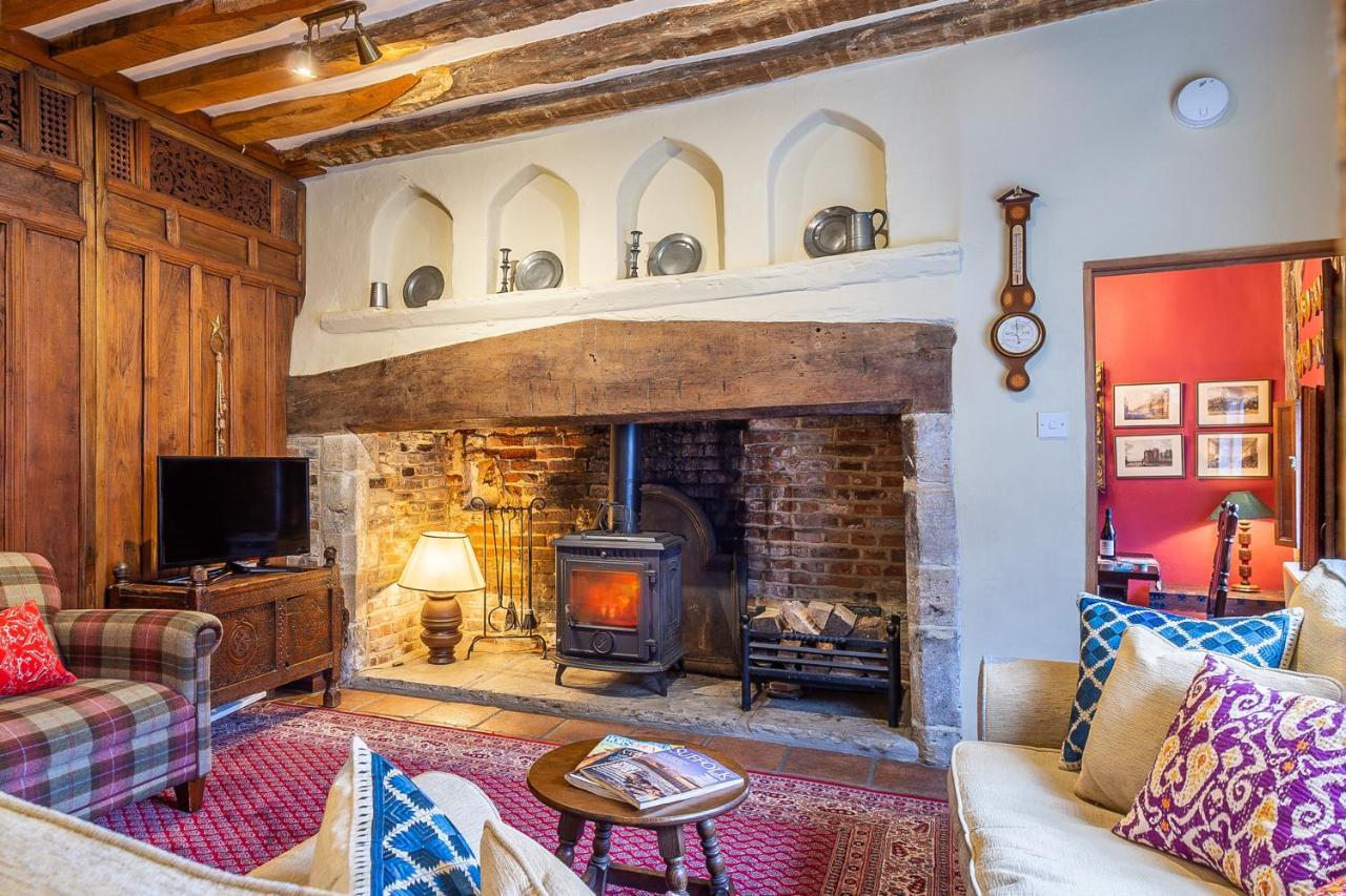 Extraordinary 15Th Century Timber Framed Cottage In Famous Medieval Village - The Tryst Lavenham Exterior photo